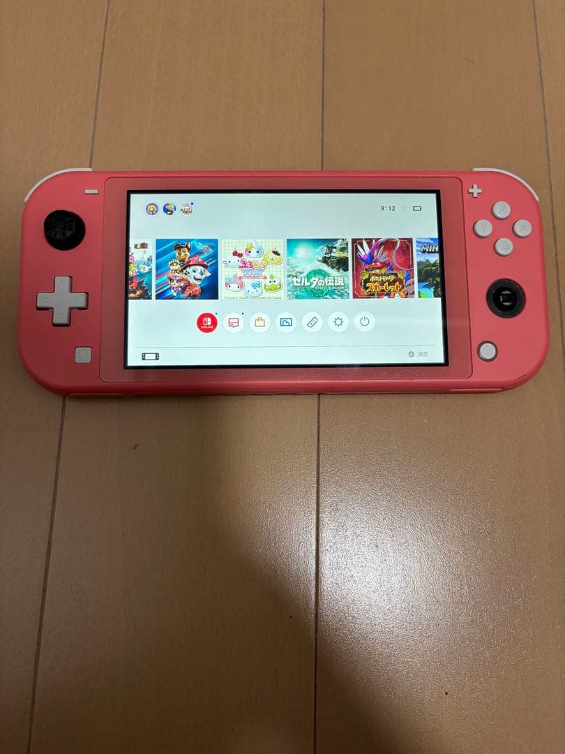 Switch lite 通電OK