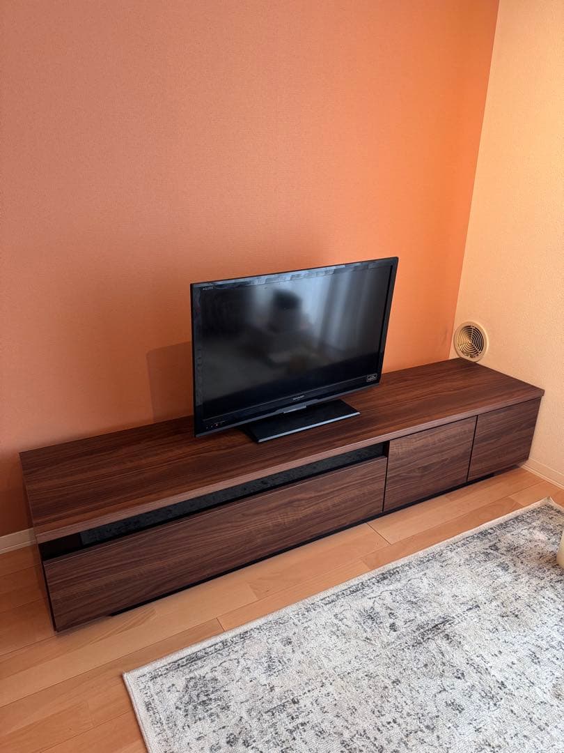 7/12まで　LOWYA ［幅180］テレビ台日本製ローテレビ台　テレビボード