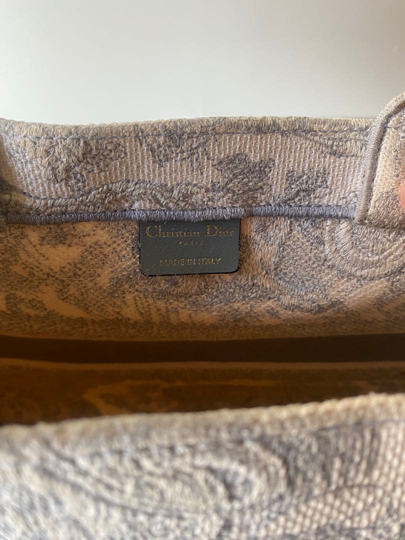 【正規品】ディオール ブックトート トワルドゥジュイ ミディアム