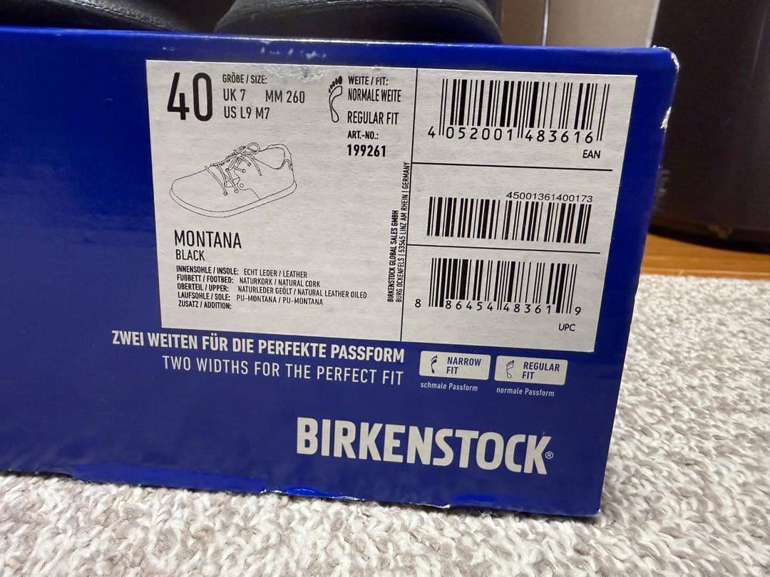 BIRKENSTOCK/ビルケンシュトック　Montana/モンタナ 26cm