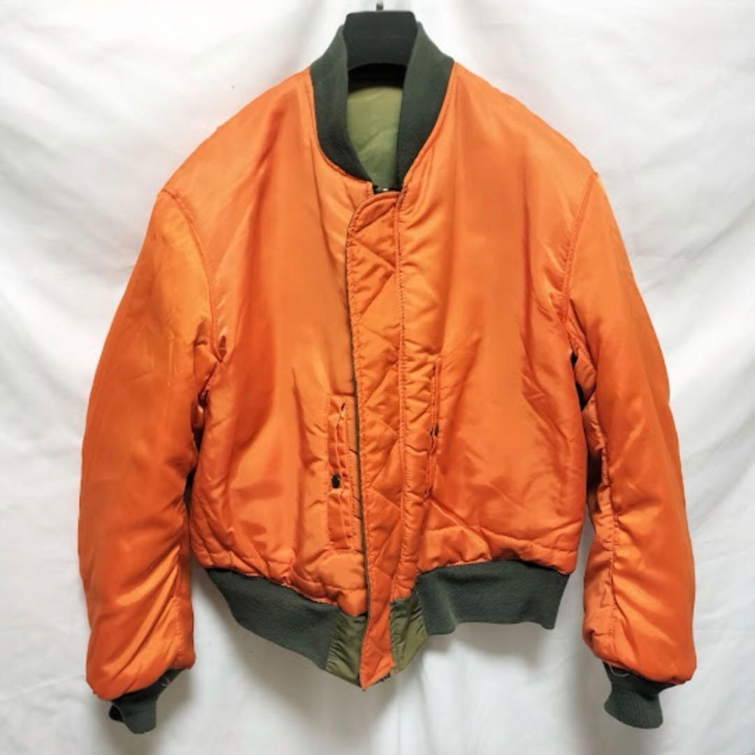 USA製 80s Alpha ma-1 flight jacket
