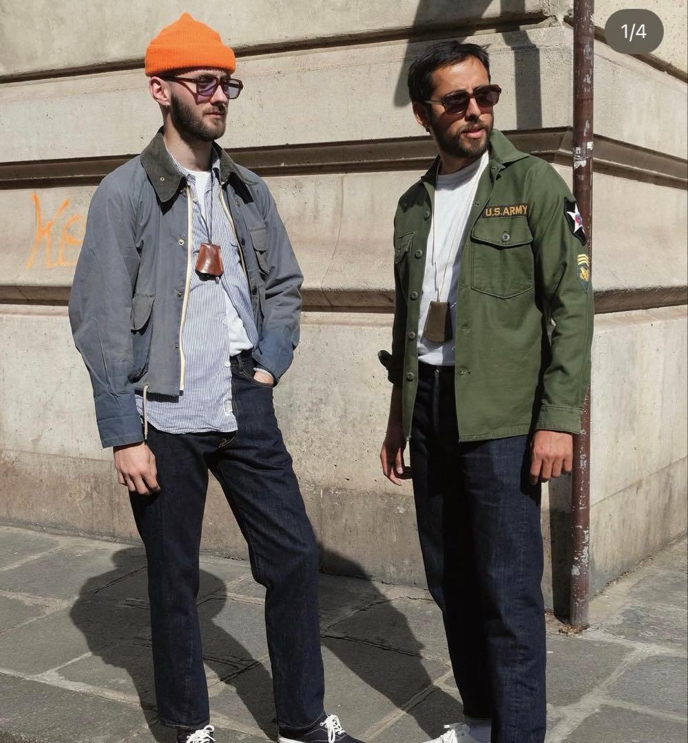 barbour SPEY型　リメイク　ネイビー　スペイ型　brut