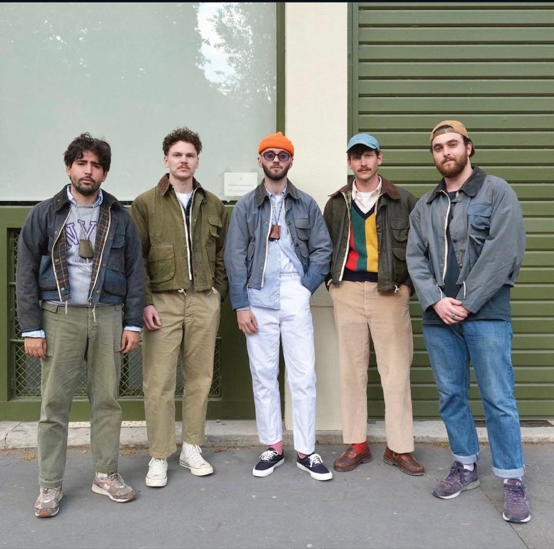 barbour SPEY型　リメイク　ネイビー　スペイ型　brut