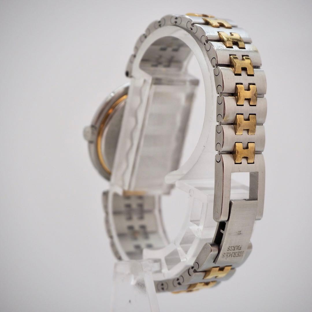 専用421 稼働HERMES 時計　プロフィール　レディース　ゴールド　ホワイト
