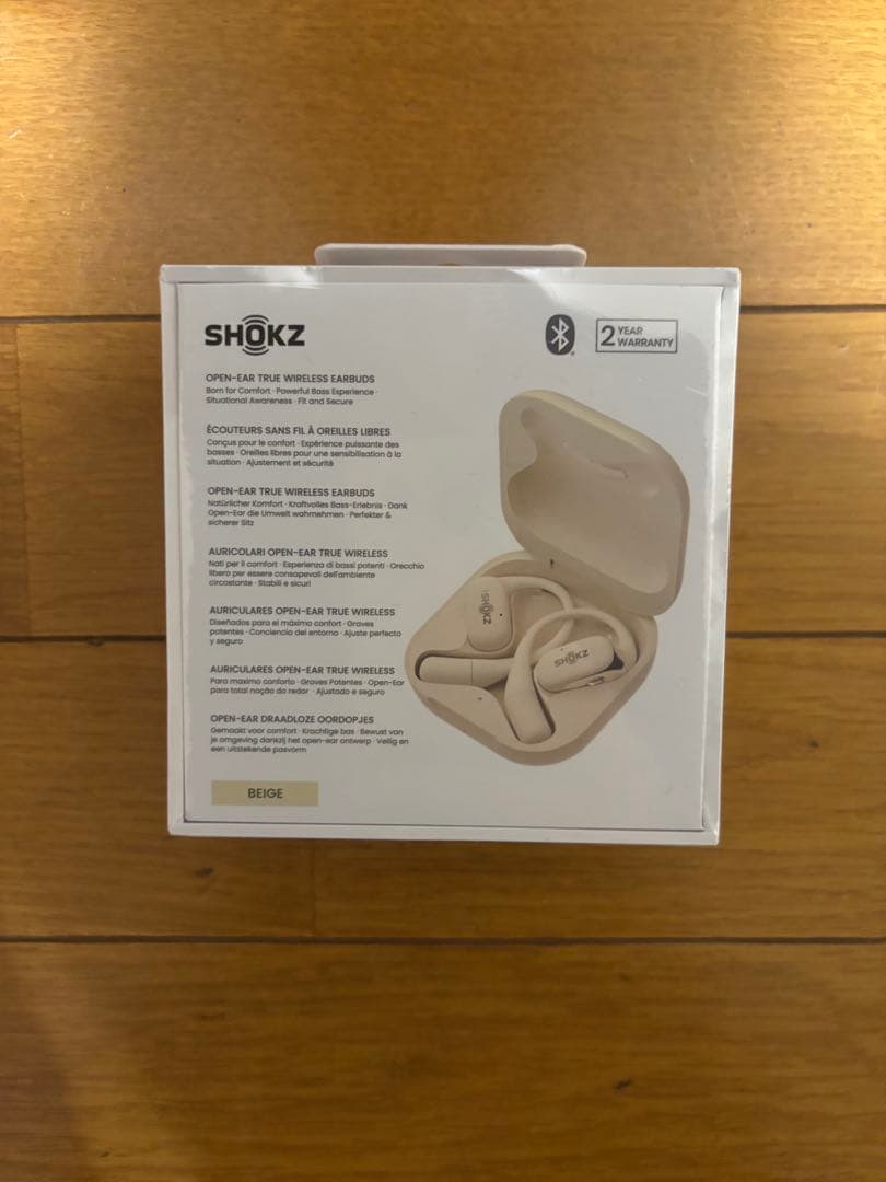 SHOKZ OPENFIT 2年保証、 期限有の500円分クーポン付き