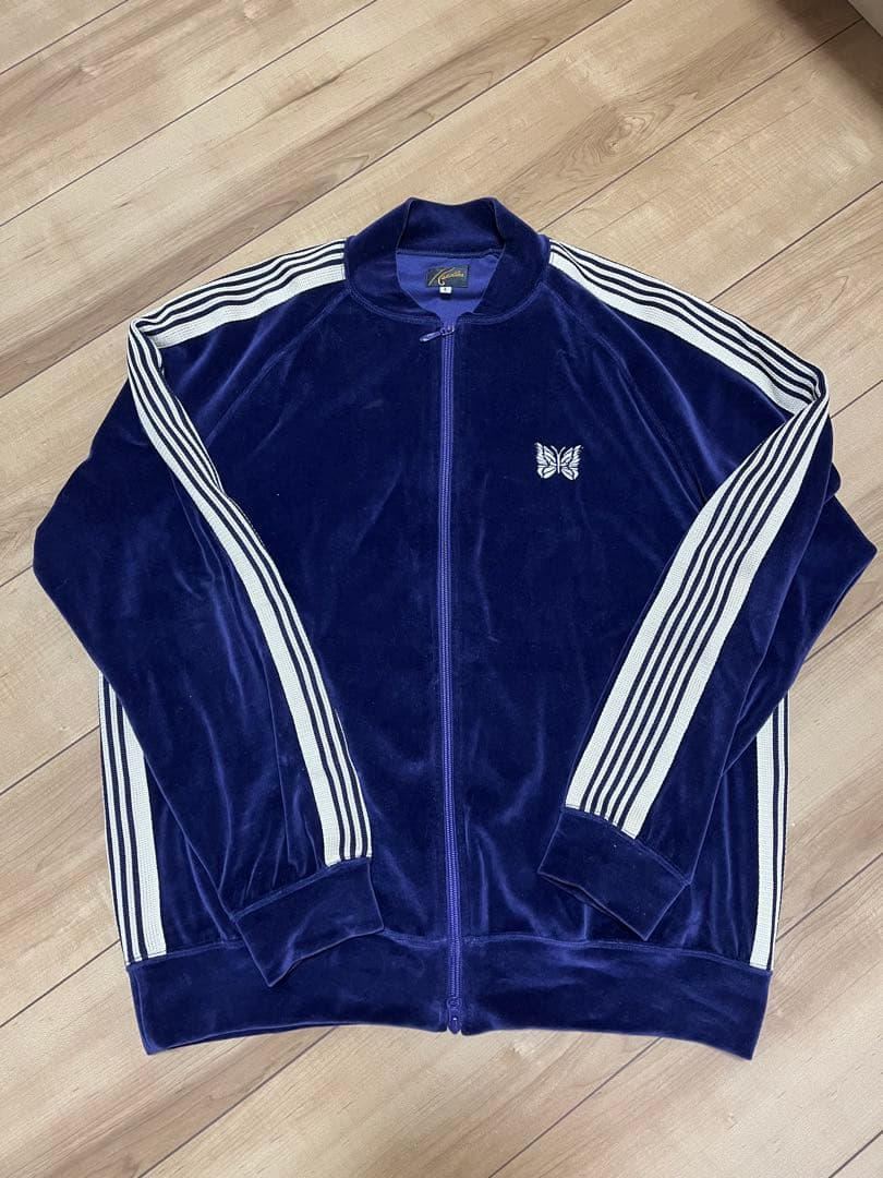 25ss needles ベロアジャージ　RW323 L