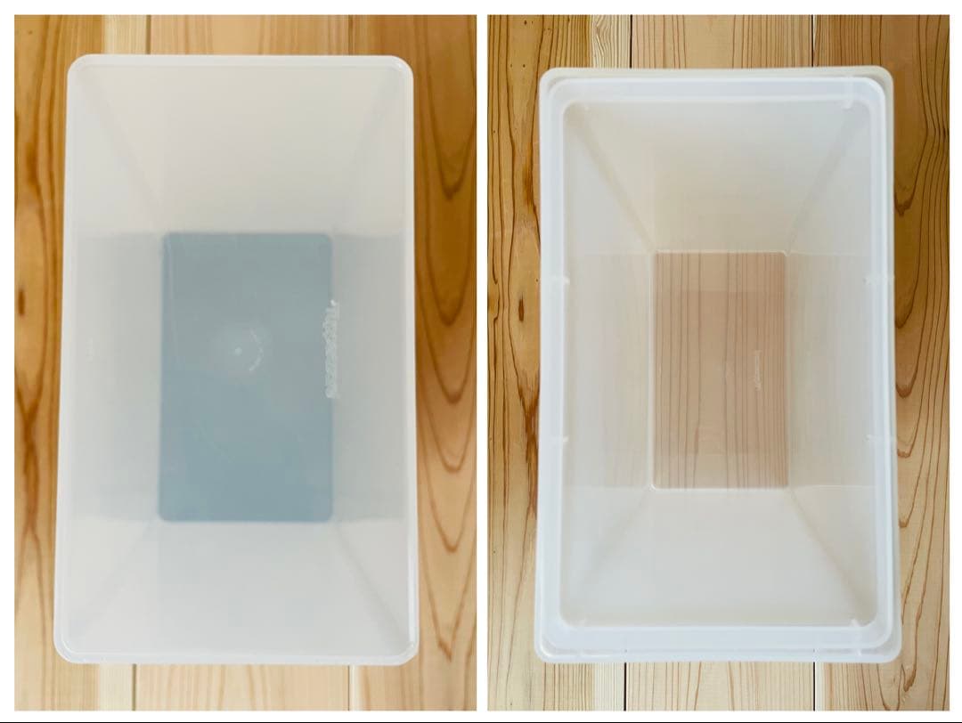 4個セット/タッパーウェア/キッチンキーパー/ライスキーパー/米びつ/深緑