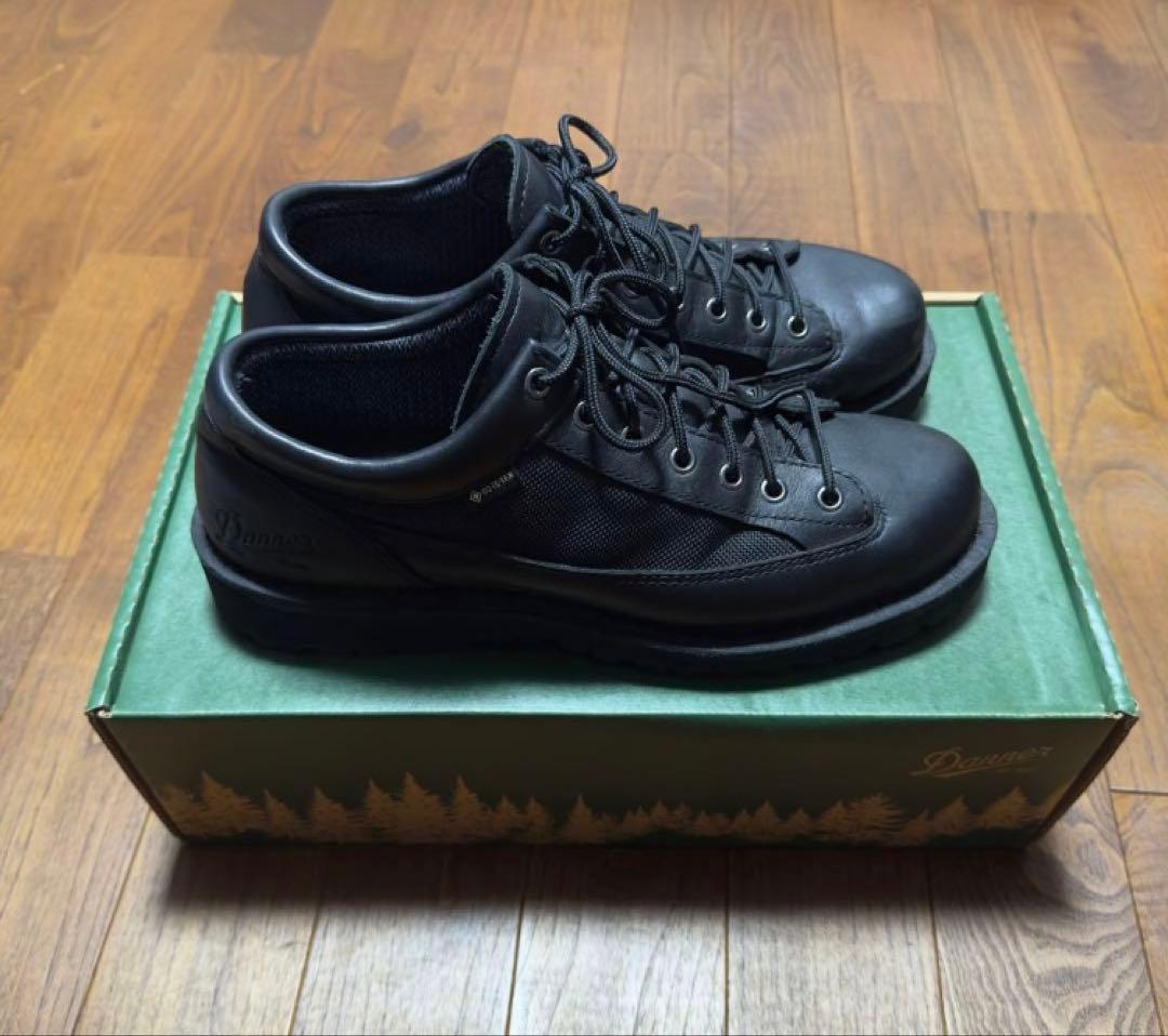 靴 Danner FIELD LOW BLACK 26.5