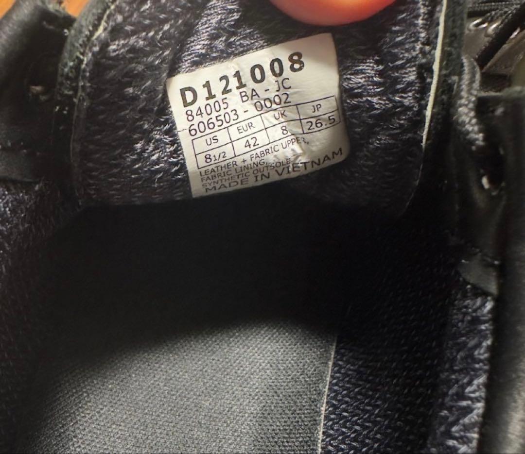 靴 Danner FIELD LOW BLACK 26.5