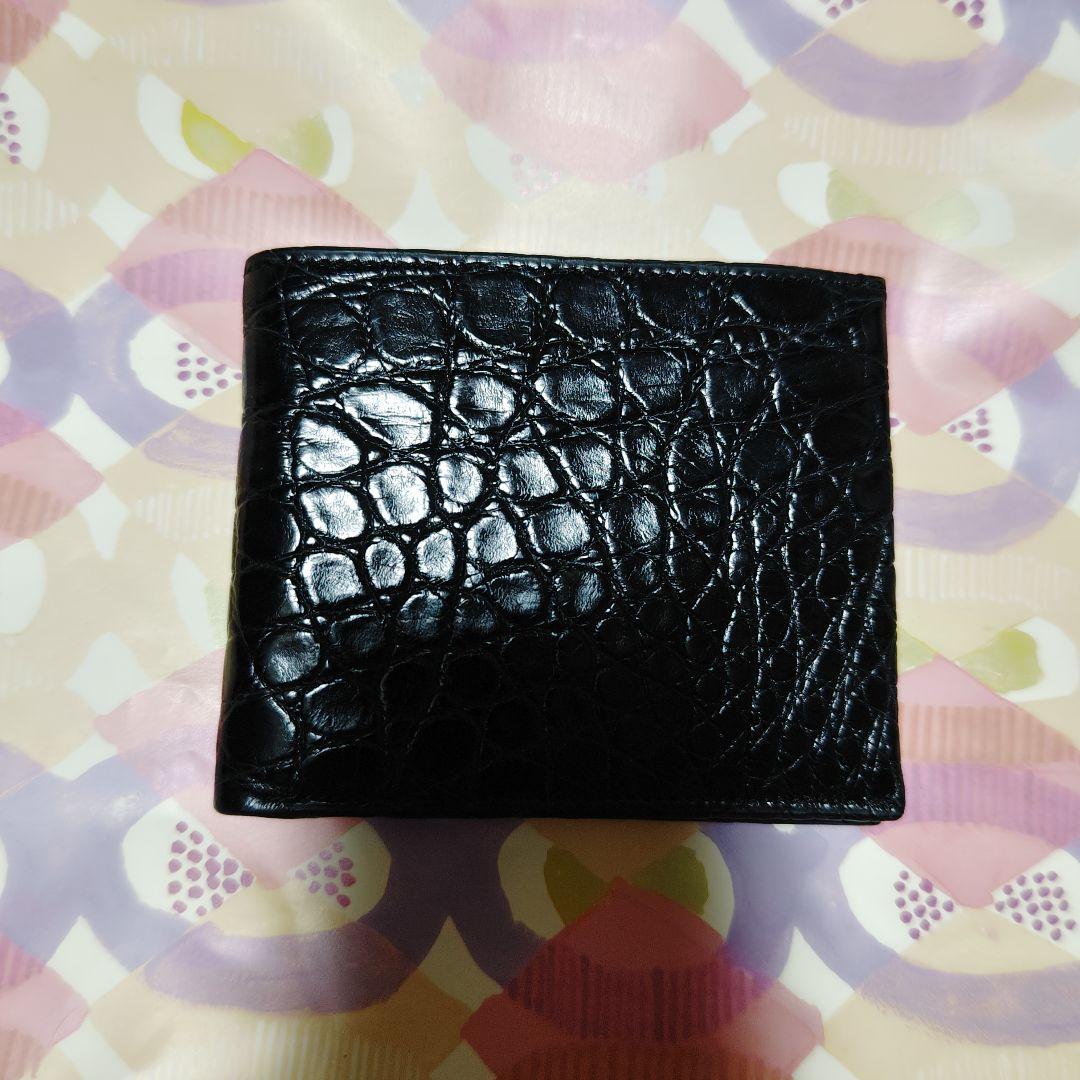 ま*)様 シャイニークロコダイル　未使用　札入れ　ジョルジオアルマーニ