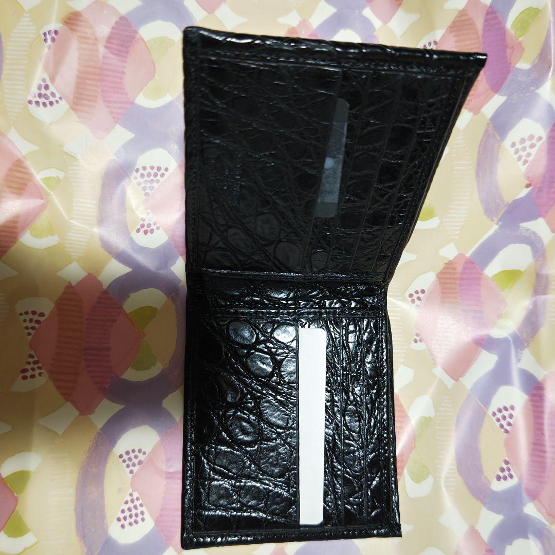 ま*)様 シャイニークロコダイル　未使用　札入れ　ジョルジオアルマーニ