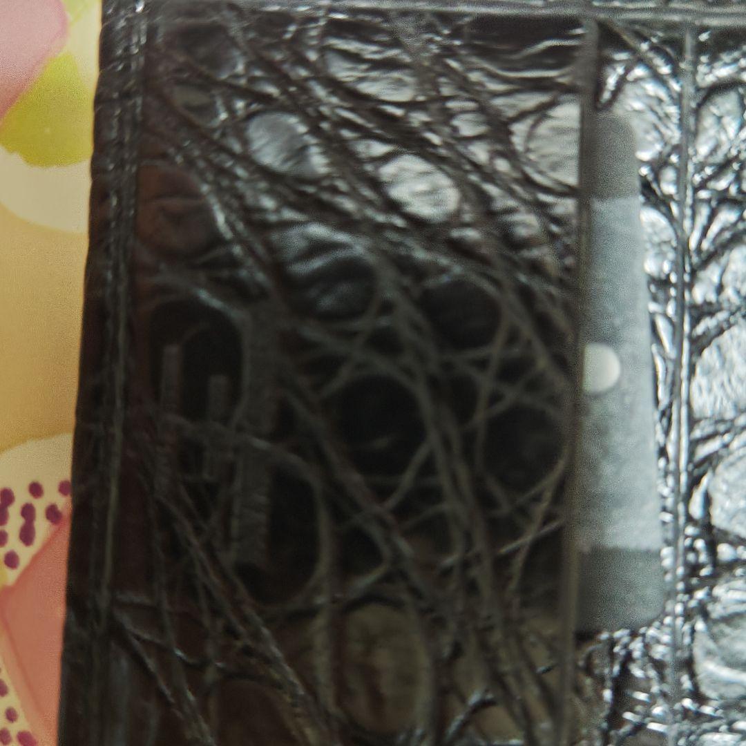 ま*)様 シャイニークロコダイル　未使用　札入れ　ジョルジオアルマーニ