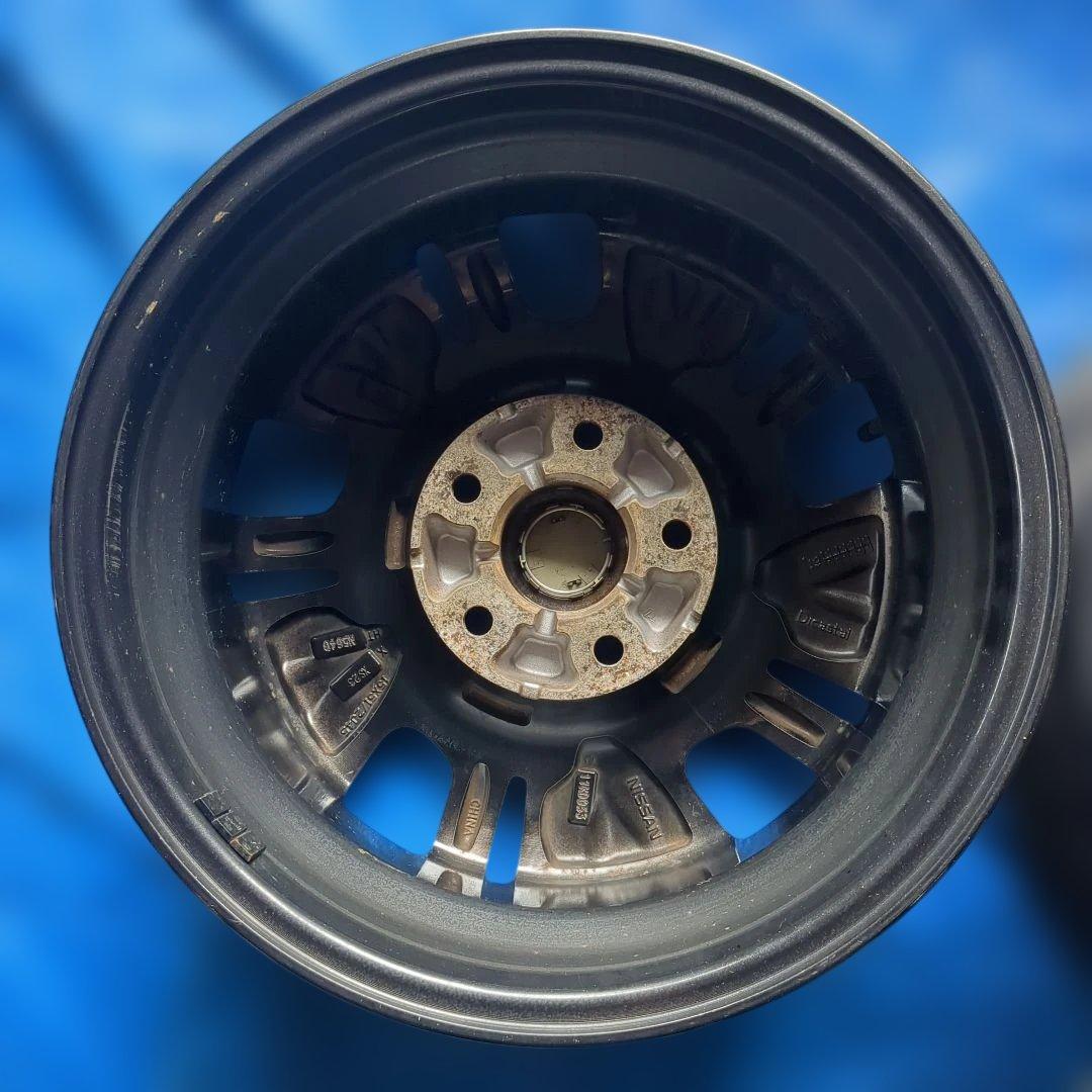 ① ニッサン セレナ純正アルミホイール 2本 送料込み