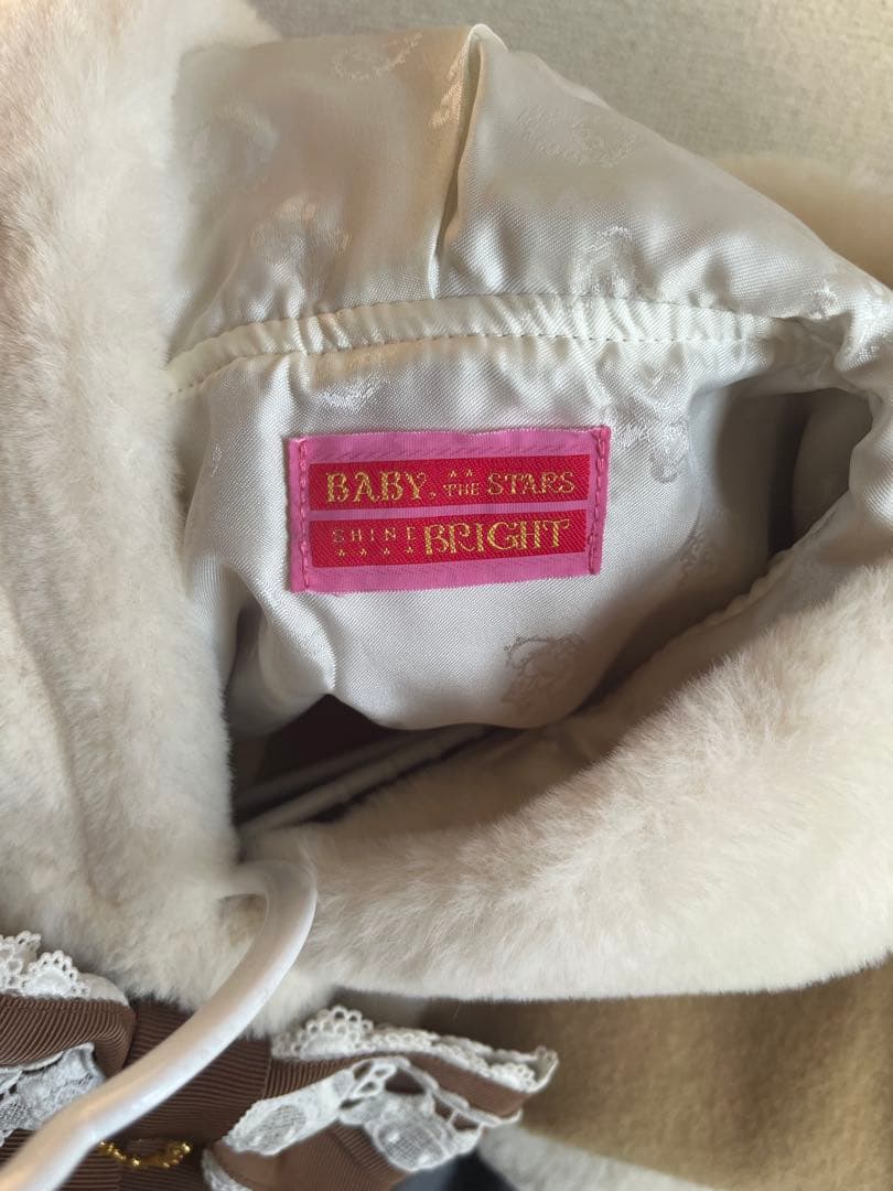 BABY. くみゃちゃんのくまみみフードケープ