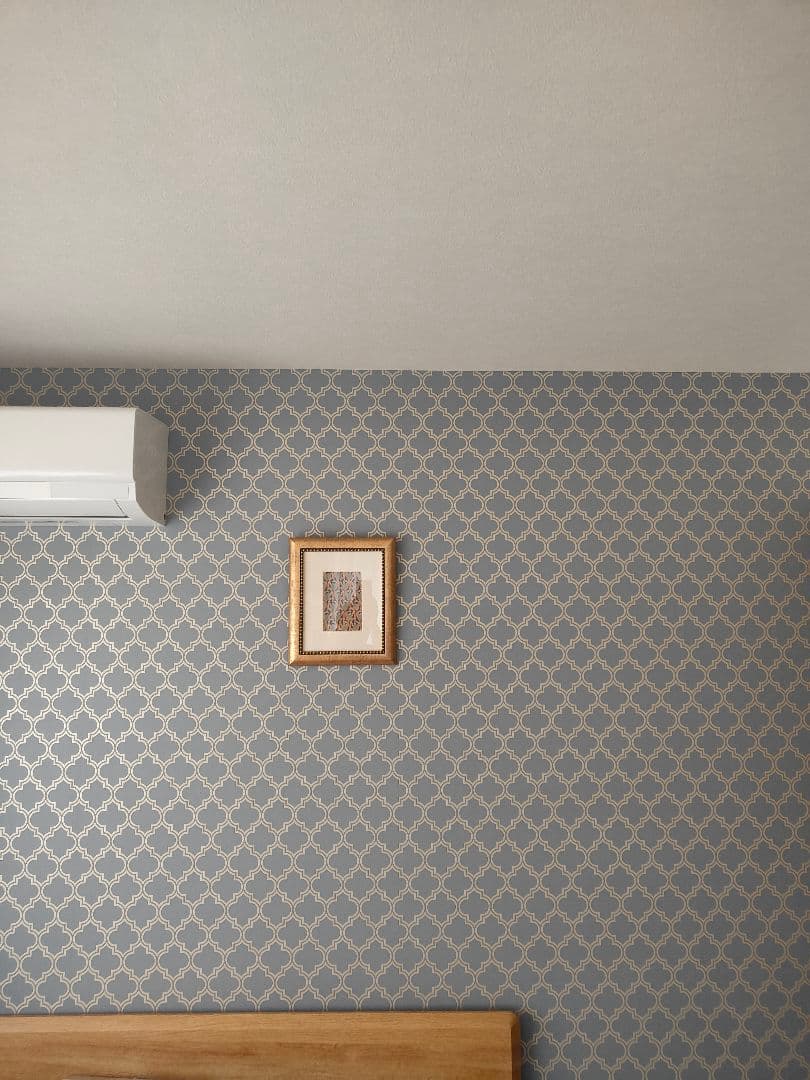 フランスアンティーク　 額縁　ウイリアムモリスポストカード付き