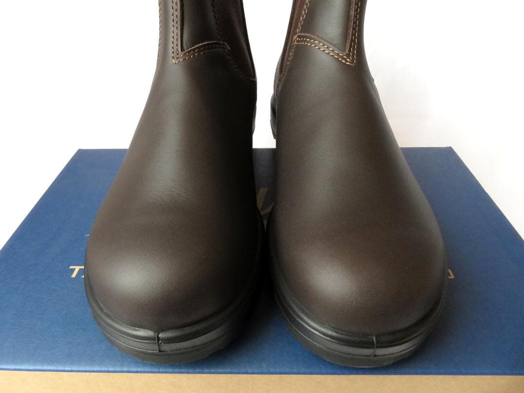 ブランドストーン 550 ブラウン UK7 サイドゴア チェルシー レインブーツ