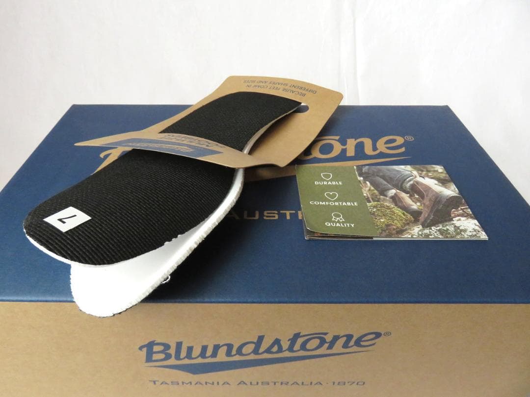 ブランドストーン 550 ブラウン UK7 サイドゴア チェルシー レインブーツ