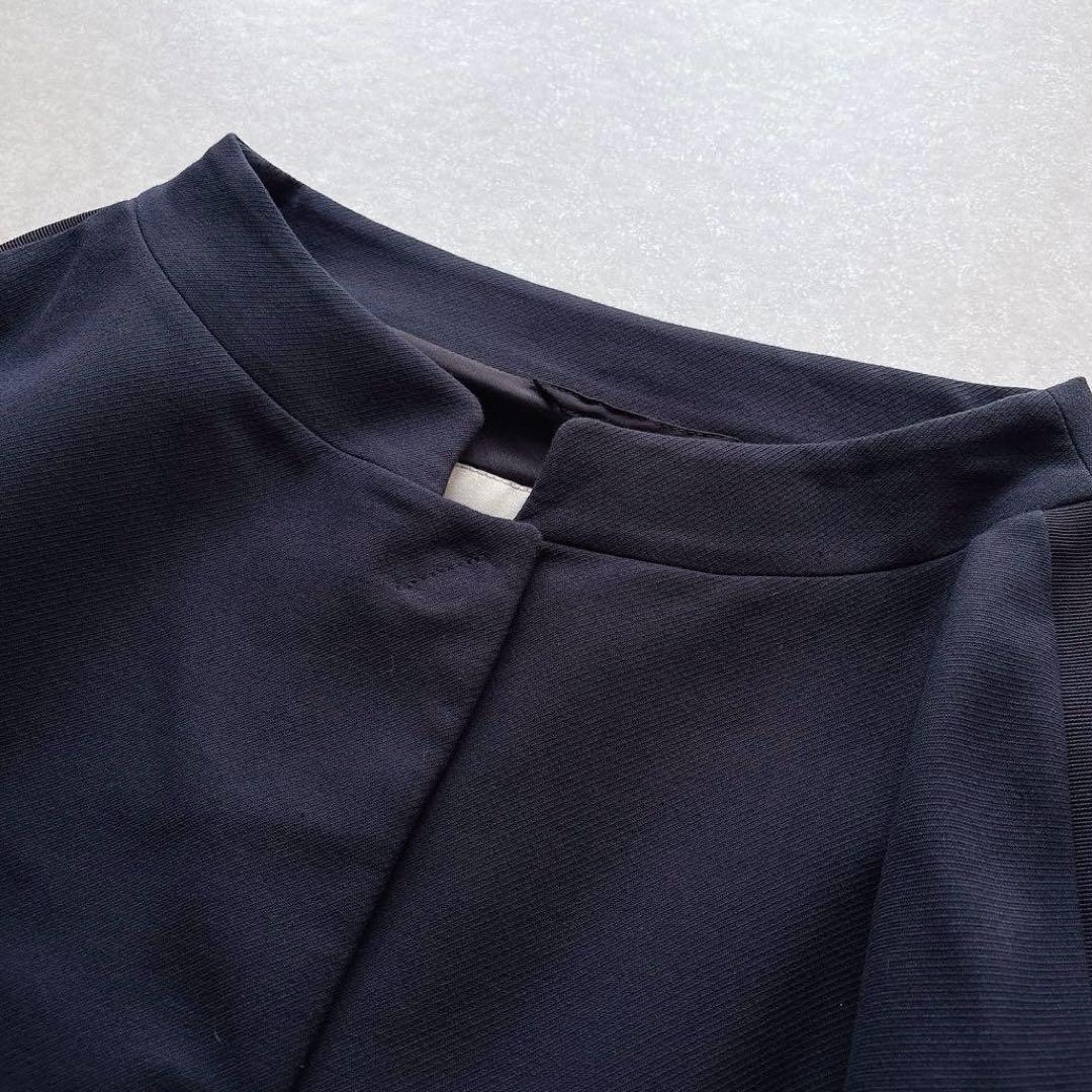 美品★HERNO｜定価14万 オフィサーカラーコート ネイビー 40
