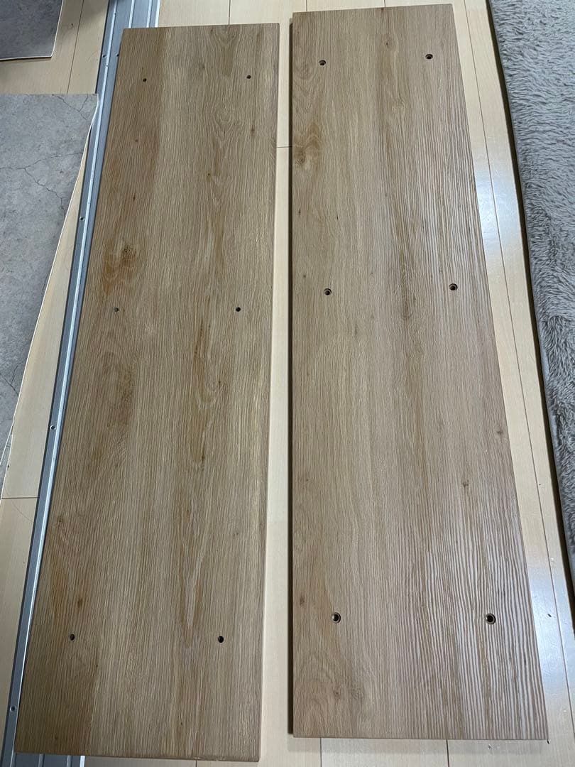 LOWYA木目調シングルベッド