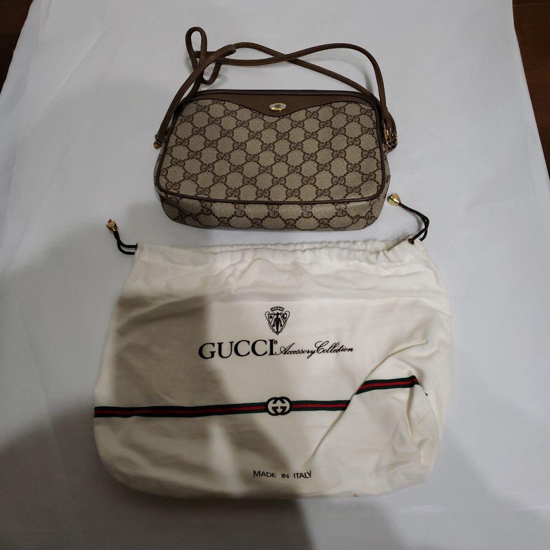美品　GUCCI オールドグッチショルダーバッグ