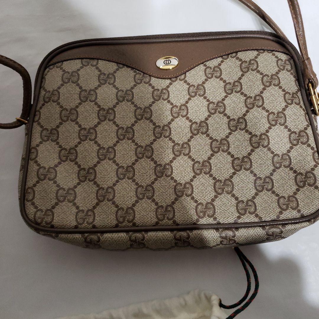 美品　GUCCI オールドグッチショルダーバッグ
