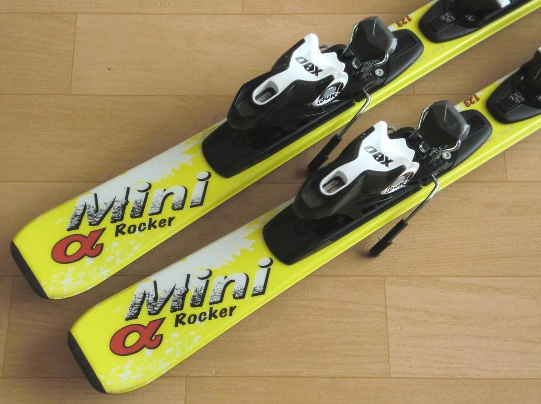 ■■11月限定■送料無料ロシニョールmini α Rockerミッドスキー123