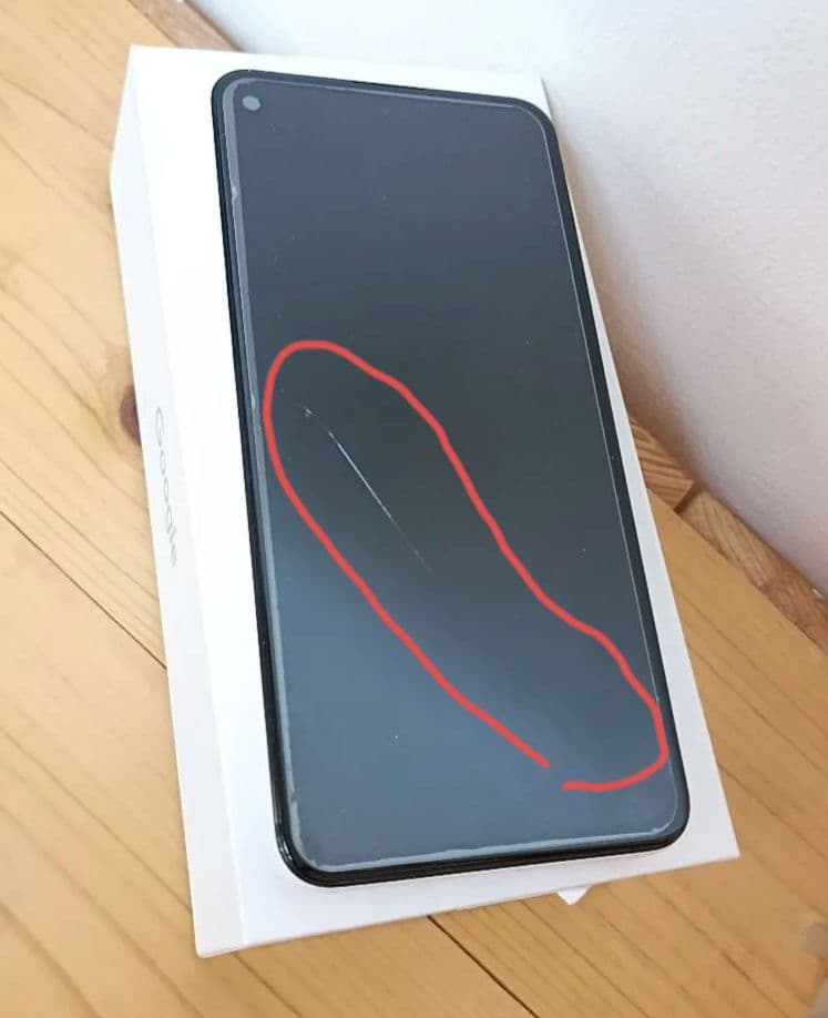 Google Pixel 4a(5g) ホワイト 本体 128GB simフリー