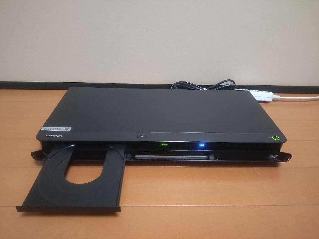 東芝　REGZA　DBR―W507 500GB→1TB プチメンテ済み