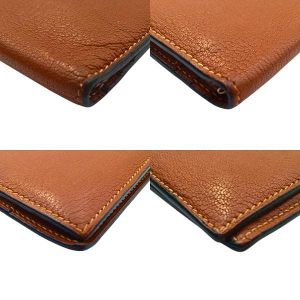 エルメス ベアン 長財布 二つ折り Hロゴ レザー 0056