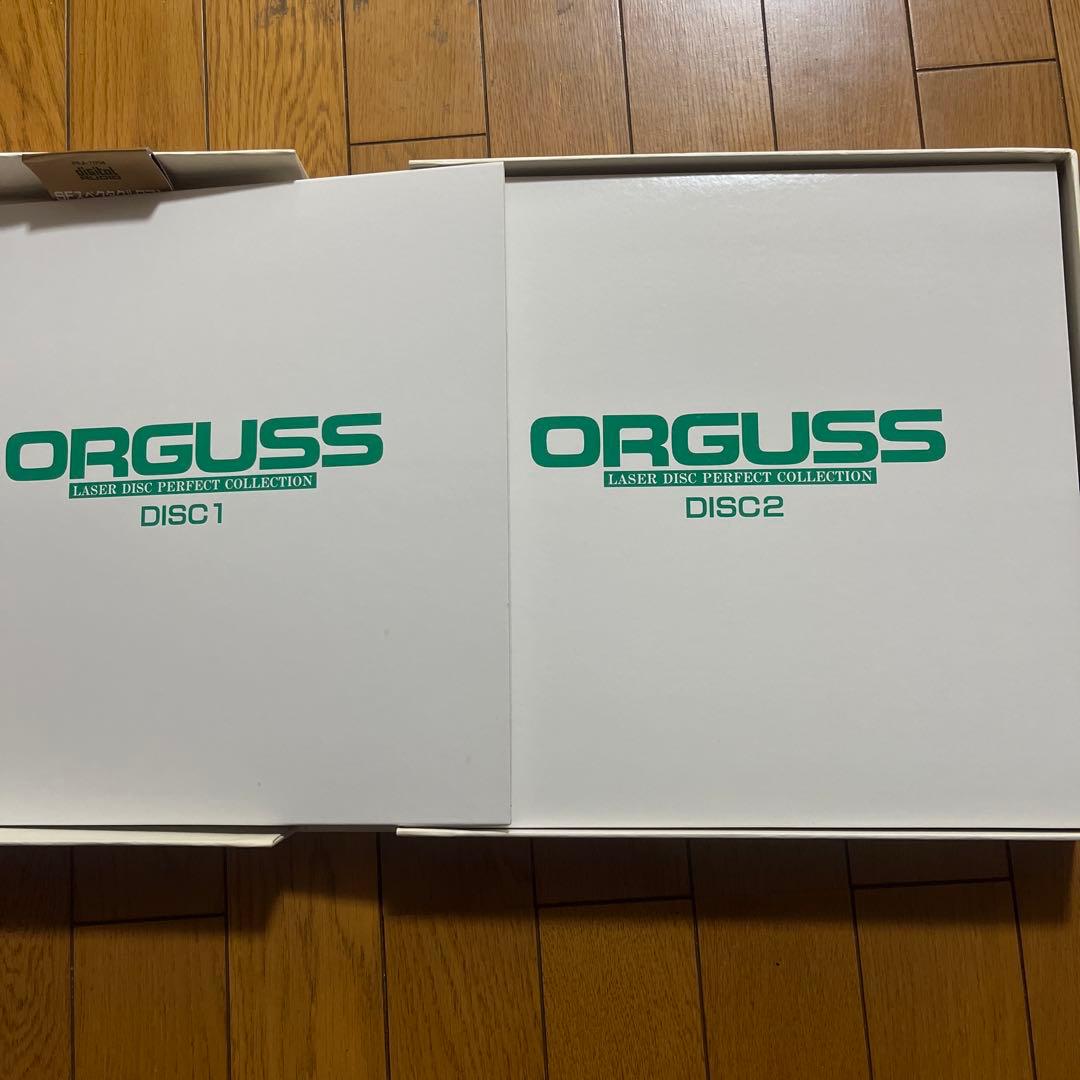 ORGUSS FILE LaserDisc 特典付き