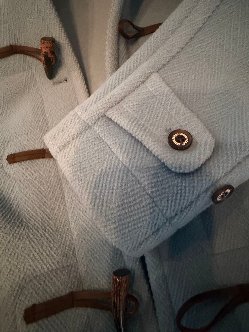 INVERTERE 水色 ダッフルコート 38