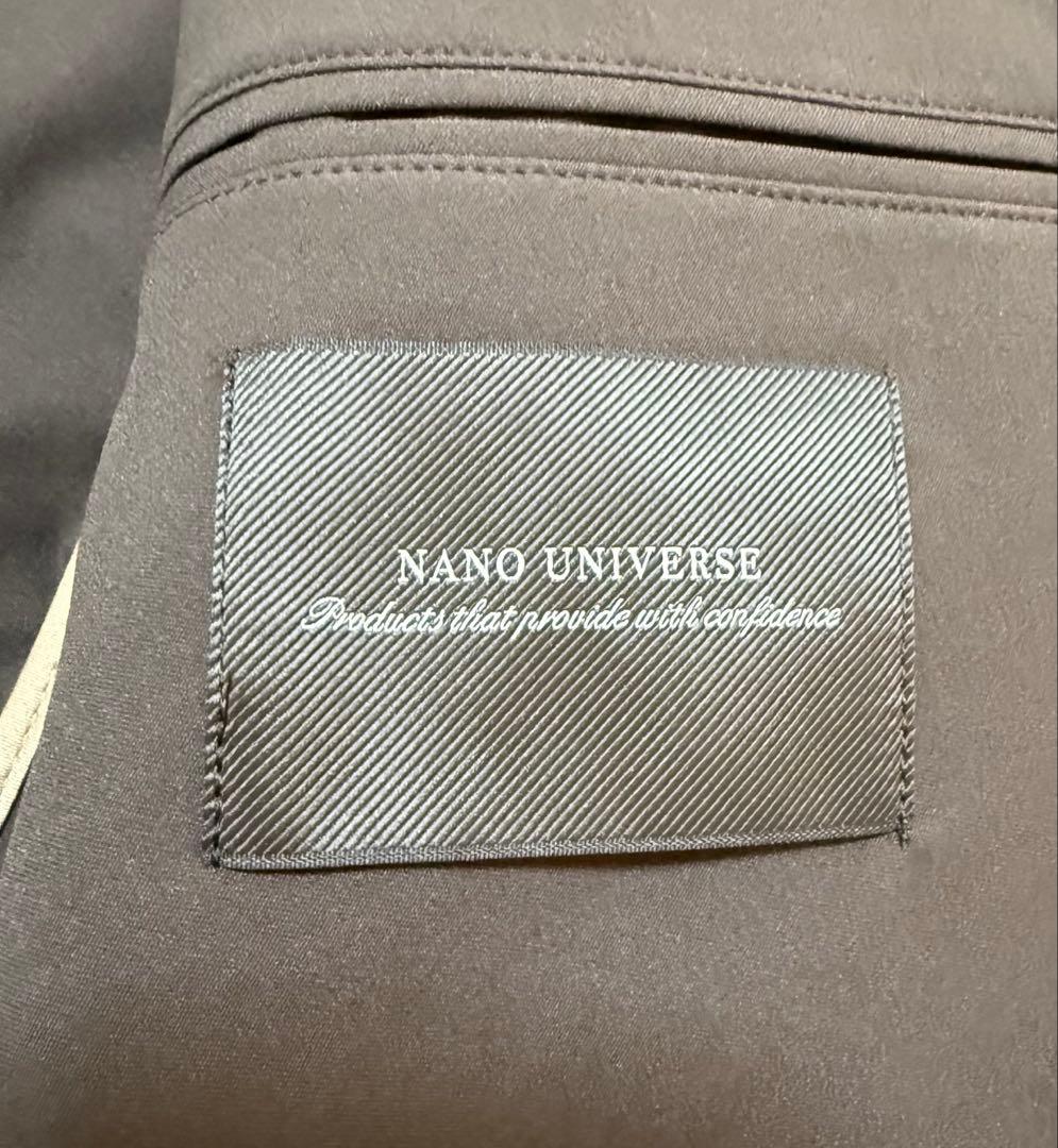 【極美品】nano universe トラベルスーツセットアップSOLOTEX