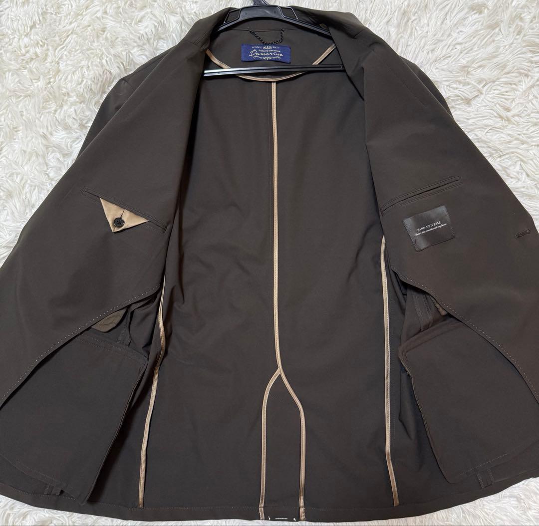 【極美品】nano universe トラベルスーツセットアップSOLOTEX