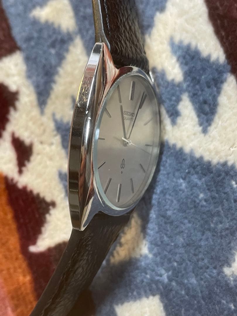 【希少⭐️ビンテージ】SEIKO クォーツ 腕時計 シャリオ シルバー ベルト新品