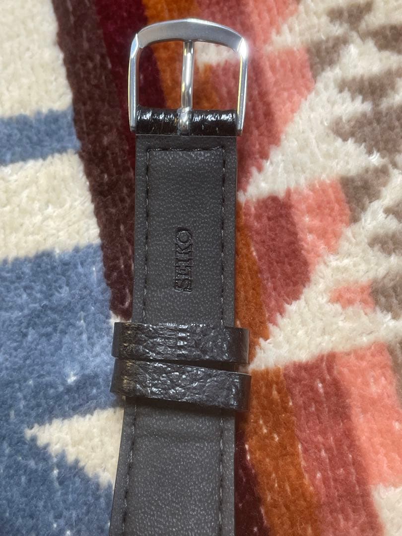 【希少⭐️ビンテージ】SEIKO クォーツ 腕時計 シャリオ シルバー ベルト新品