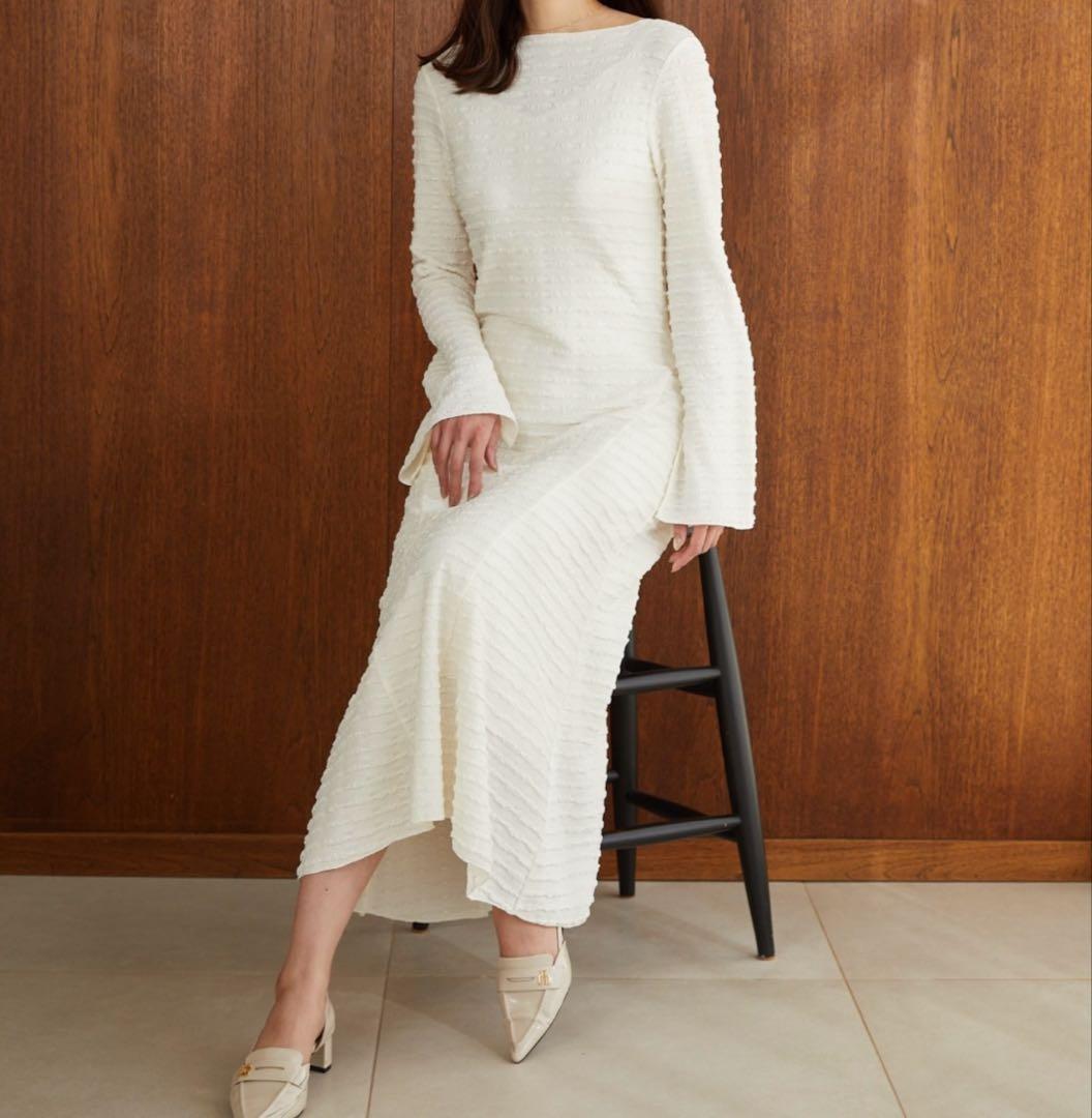 【新品】Her lip toマーメイドニットドレスワンピース