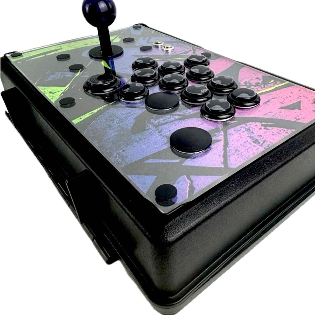 ジャンプボタン搭載 Qanba Gravityレバー スト6 アケコン a1