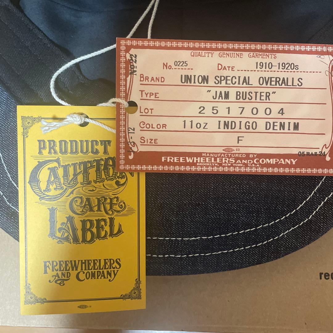 フリーホイラーズ　ジャムバスター　UNION SPECIAL OVERALLS
