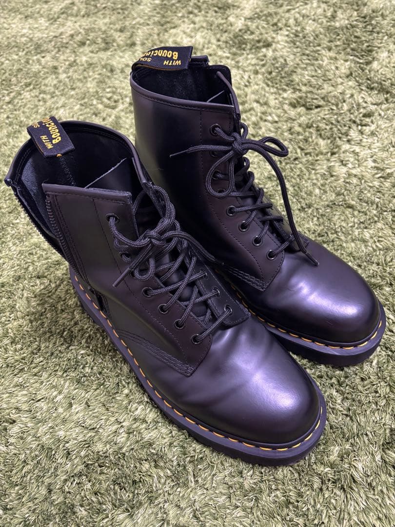 Dr.Martens 8ホールブーツ ジップあり 29cm