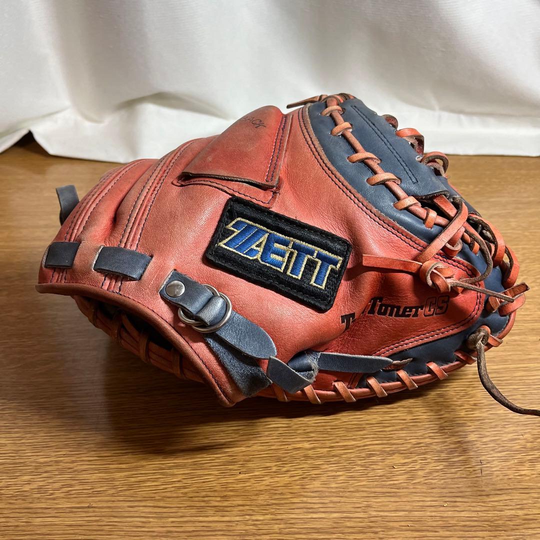 ZETT 一般軟式 キャッチャーミット 美品