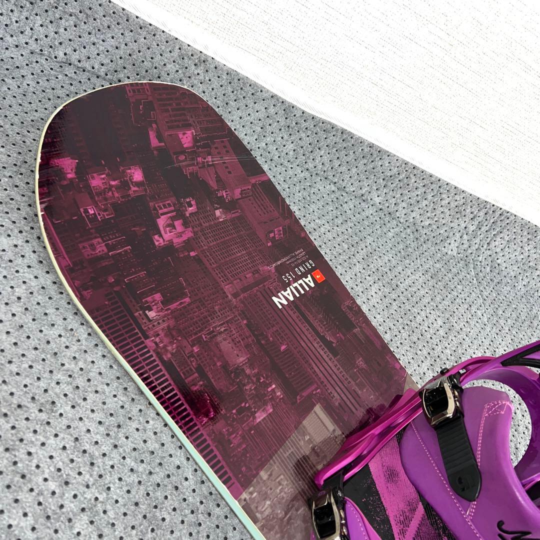 数回使用 155cm ALLIAN GRIND×BURTON MISSION M