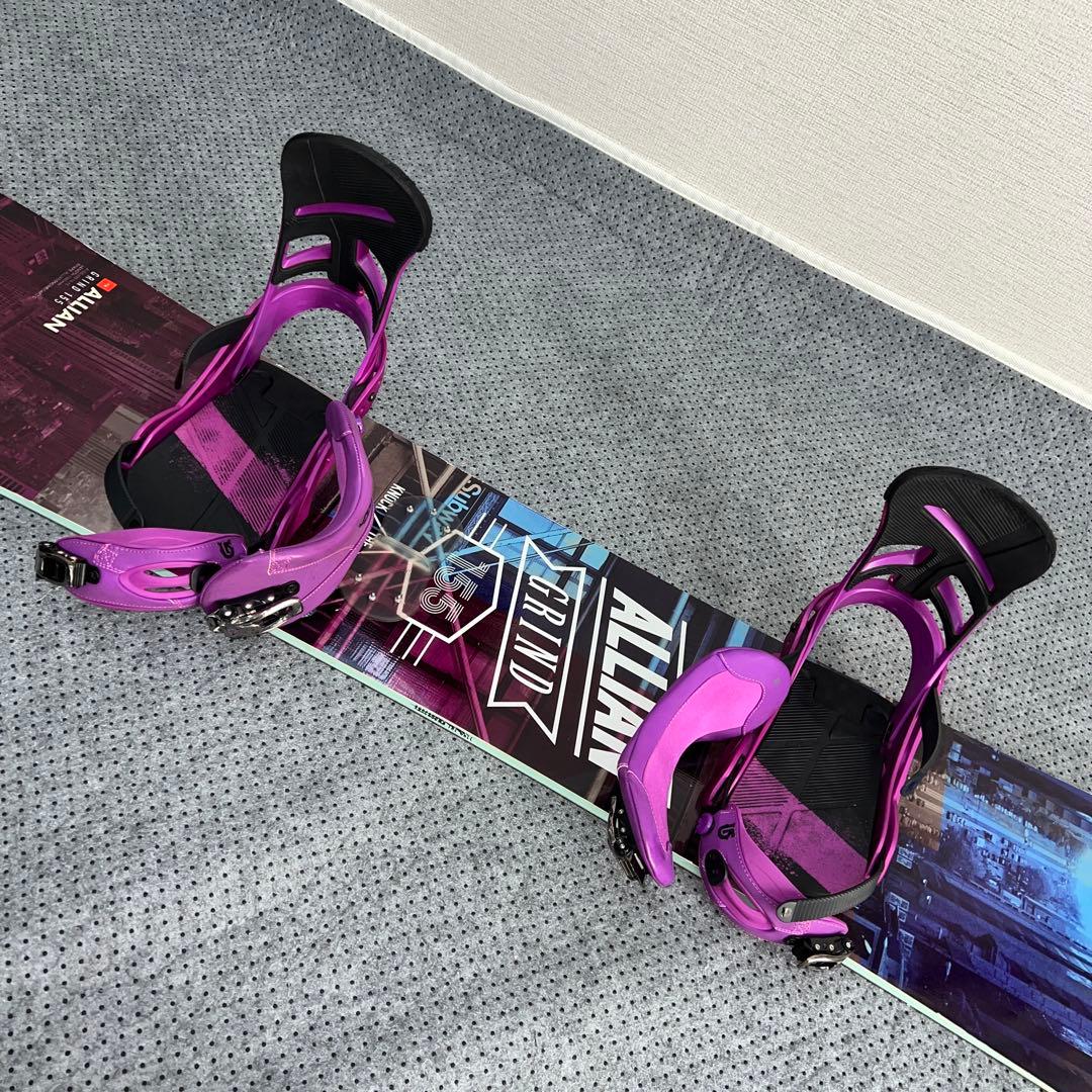 数回使用 155cm ALLIAN GRIND×BURTON MISSION M