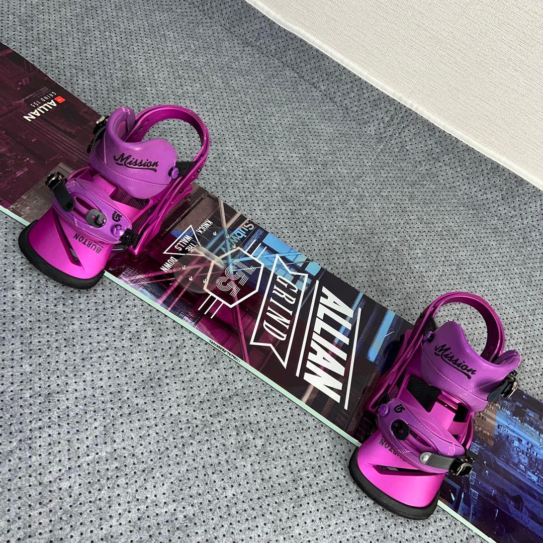 数回使用 155cm ALLIAN GRIND×BURTON MISSION M