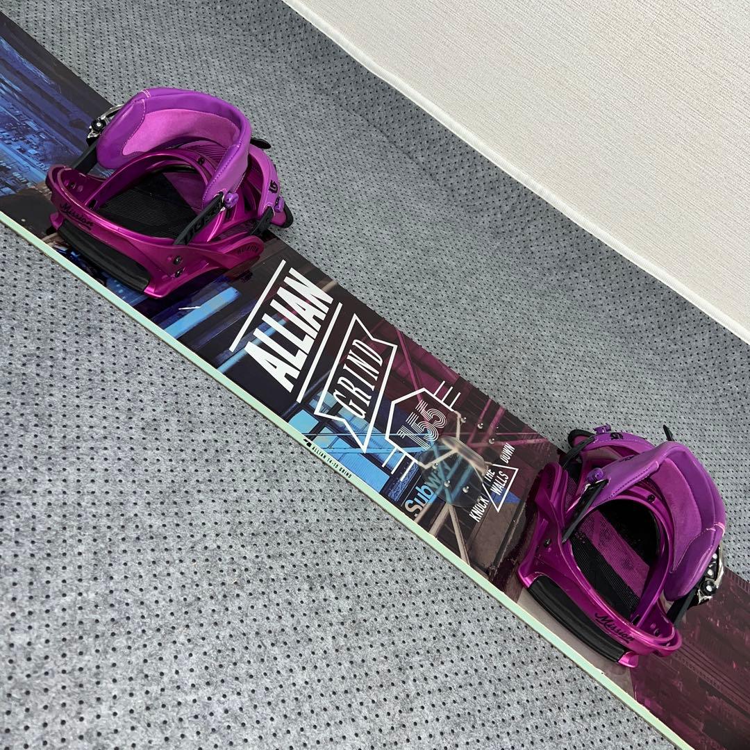 数回使用 155cm ALLIAN GRIND×BURTON MISSION M