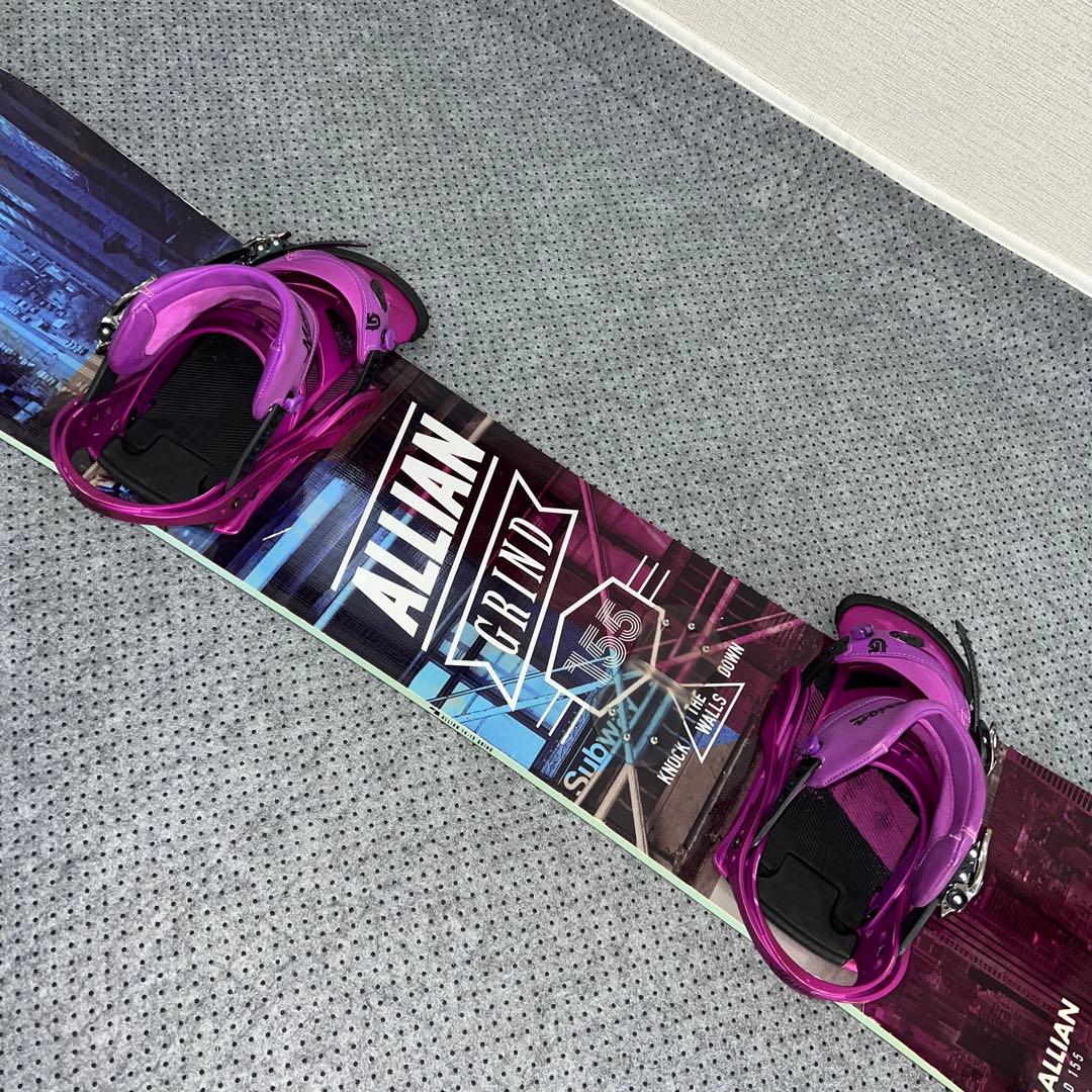 数回使用 155cm ALLIAN GRIND×BURTON MISSION M