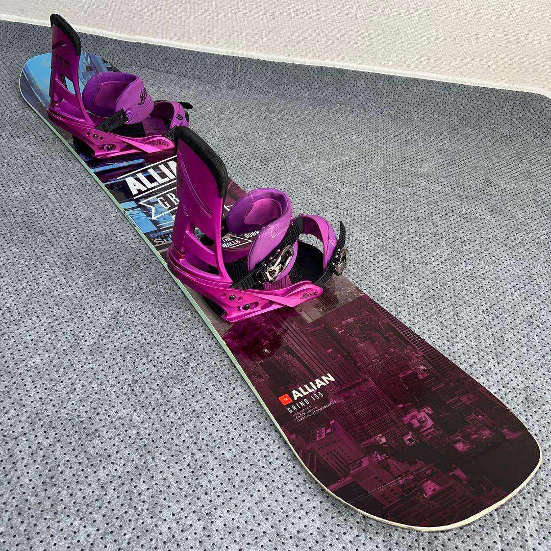 数回使用 155cm ALLIAN GRIND×BURTON MISSION M