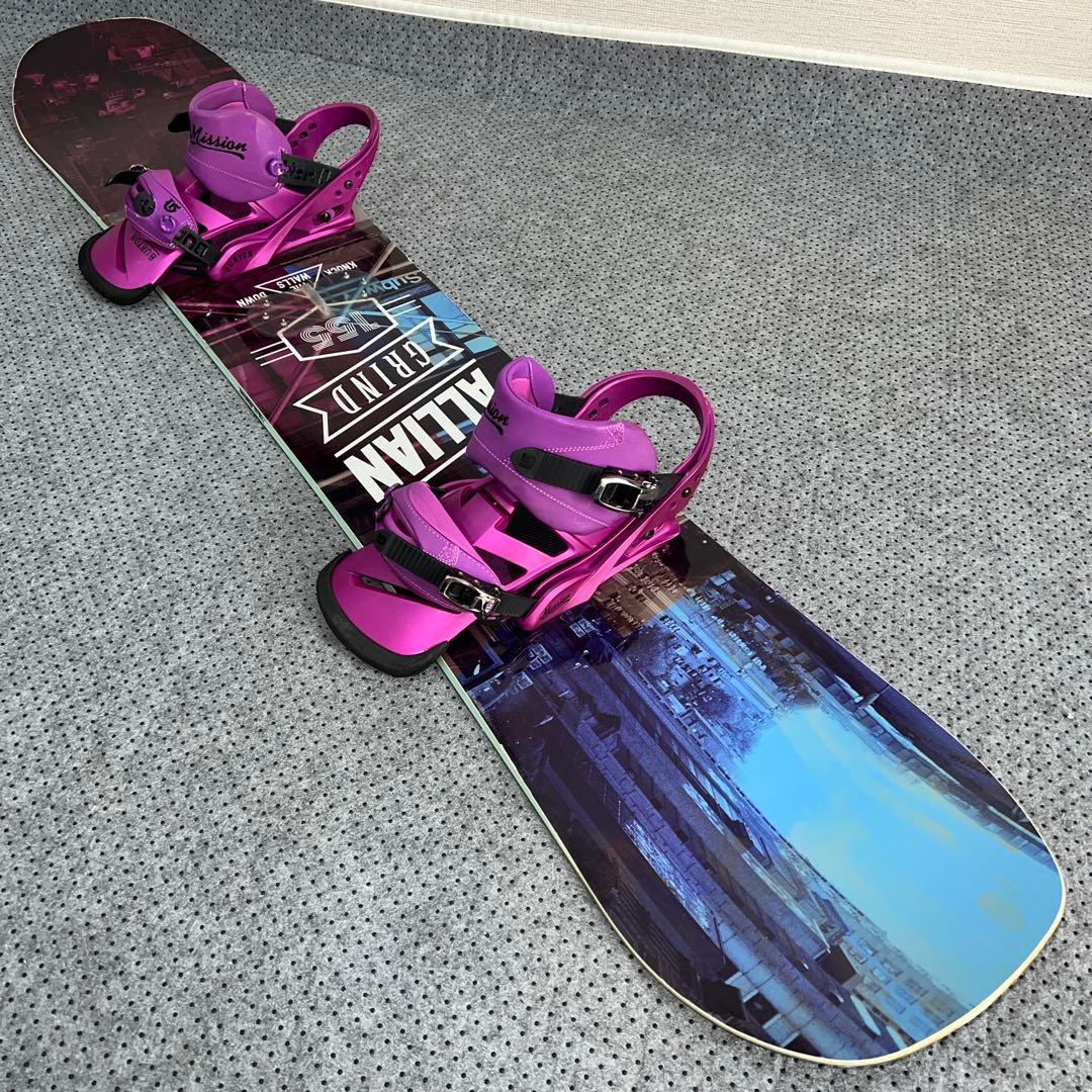 数回使用 155cm ALLIAN GRIND×BURTON MISSION M
