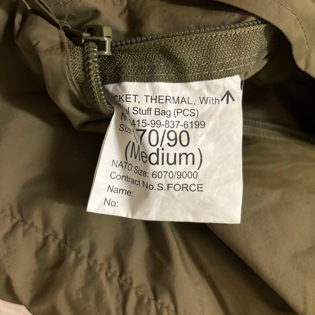 イギリス軍 PCS Thermal Jacket ジャケット ヴィンテージ