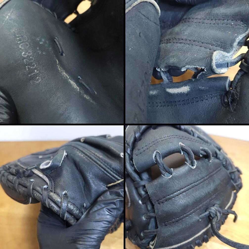 ZETT ゼット 古田モデル ヤクルト旧ラベル キャッチャーミット 軟式グローブ