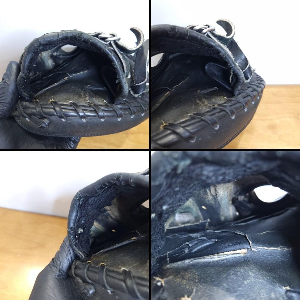 ZETT ゼット 古田モデル ヤクルト旧ラベル キャッチャーミット 軟式グローブ